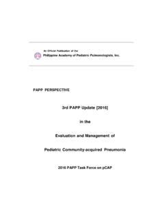 dr. alfredo bongo jr., pedia pulmonology|3rd PAPP Update [2016] in the Evaluation and Management of .